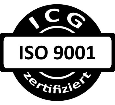 ISO 9001 Zertifiziert - ICG Quality Management System Certification